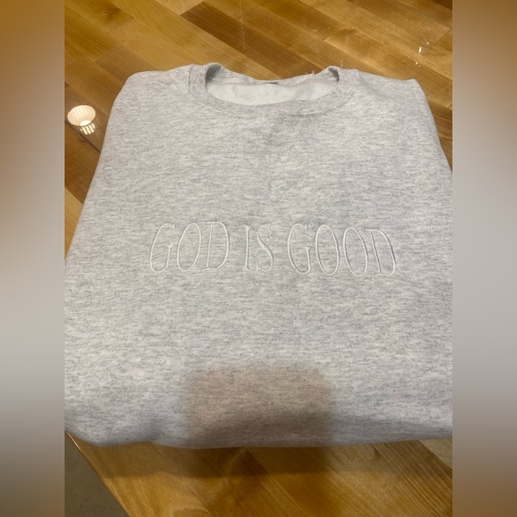 God Is Good Sweatshirt crewneck - Picture 2 of 3